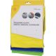 7. MICROFIBRE CLEANING CLOTH 35x35CM 3PCS SHELL