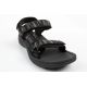 2. Lee Cooper men's shoes with velcro straps for summer beach sandals, lightweight black