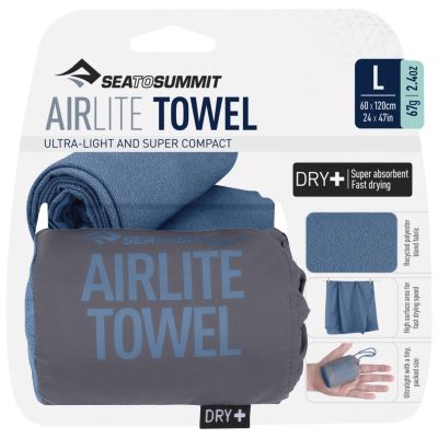 3. Blue Quick-Drying Sea To Summit Airlite Towel () (AAIR/ML)