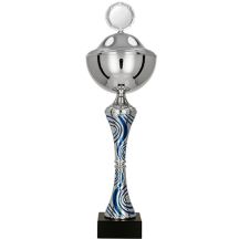 Metal cup with a lid