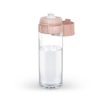7. Brita Vital Pastel Peach Filter Bottle 2 Discs