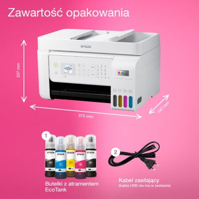 13. Epson EcoTank L5316 WiFi - multifunction A4 printer with Wi-Fi connectivity and continuous ink supply