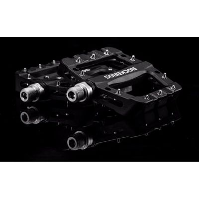 10. Rockbros 2017-12CBK Nylon Bicycle Pedal Set - Black
