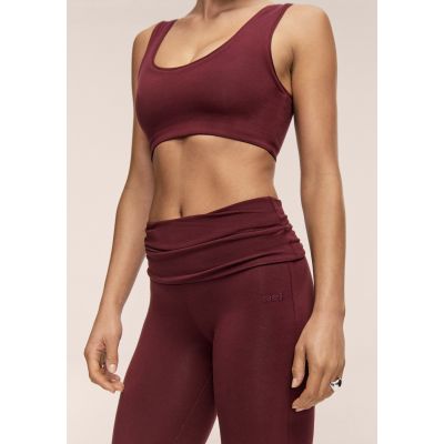5. CASALL Sublime Fling Bralette Sports Bra, Burgundy