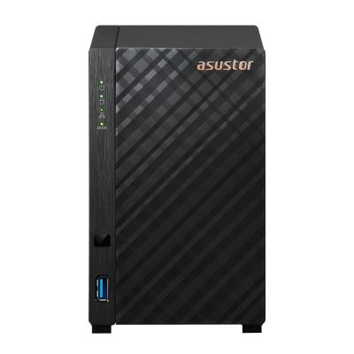 NAS Asustor AS1102TL; Tower; 2x (3.5" SATA HDD); Realtek RTD1619B ; 1GB DDR4, 1x 1GbE, 1x USB 3.2, 1x USB 2.0