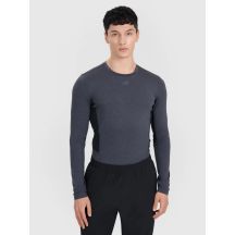 Men's quick-drying training longsleeve 4F 4FWMM00TFLOM507-22M