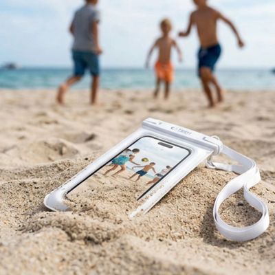 8. Tech-Protect UWC7 6.9" Waterproof Case - White