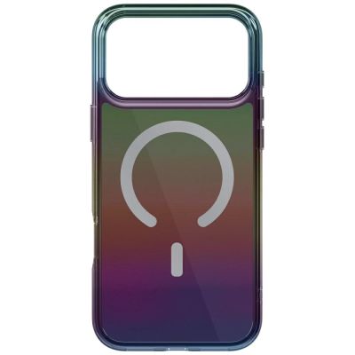 5. Uniq Iridescia Case for iPhone 17 Pro Max Magclick Charging - Multicolor
