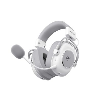 4. Havit 2.4G H2002YG Gaming Headphones White and Gray