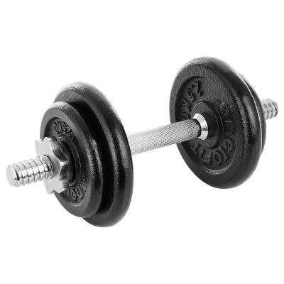 43. CAST IRON DUMBBELL 10 KG ENERO FIT CASE