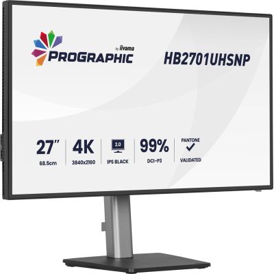 3. iiyama PROGRAPHIC HB2701UHSNP-B1 computer monitor 68.6 cm (27") 3840 x 2160 px 4K Ultra HD LCD Black