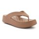 CROCS GATAWAY PLATFORM FLIP MILK CHOCOLATE 209410-2JJ