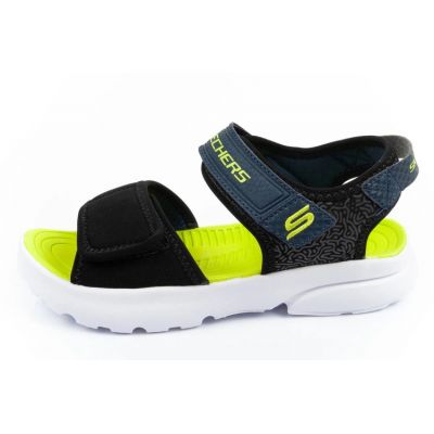 3. Skechers Jr. 406512L/BKLM Sandals