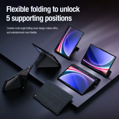 8. Nillkin Bumper Leather Case Pro case for Samsung Galaxy Tab S9+ - black