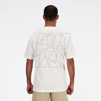 3. New Balance t-shirt Small Logo M MT41509WT