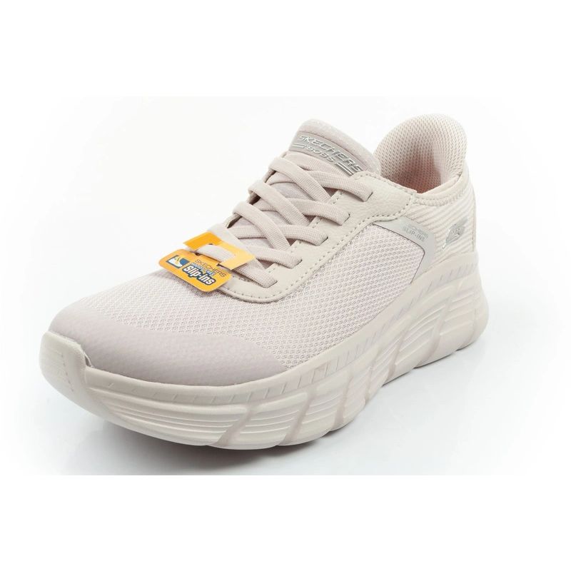 3. Skechers women's sports shoes Bobs B Flex SLIP-INS ecru comfortable