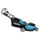 6. Makita DLM480Z Lawn Mower Push-Type Lawn Mower Battery Black, Turquoise