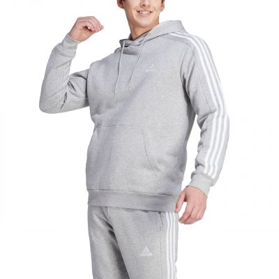 3. adidas Essentials Fleece 3-Stripes Hoodie M IJ6474