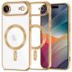 Tech-Protect MagFlex MagSafe Case for iPhone 17 Air - Transparent Gold