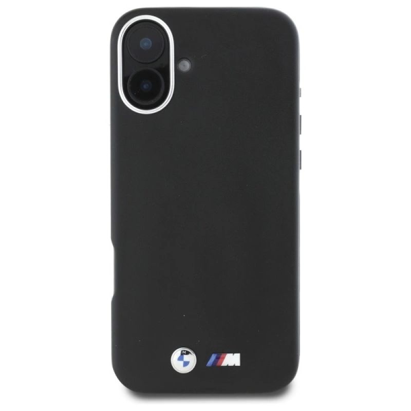 3. BMW M Smooth Full Wrapped Metal MagSafe case for iPhone 16 - black