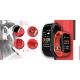 4. Smartwatch GIEWONT Black and Red 2 Straps GW200-1