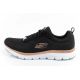 2. Skechers Flex Appeal 4.0 Brillant View W shoes 149303/BKRG