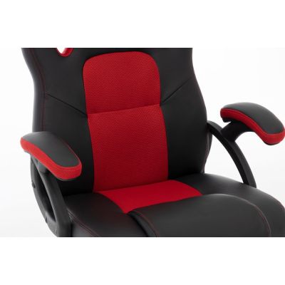 10. Raptor Gaming 437764 Gaming Chair Gaming Chair Upholstered Seat Black, Red