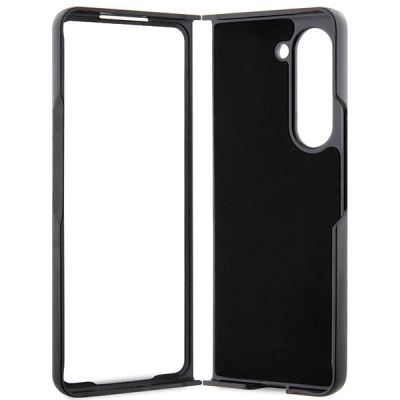 6. Karl Lagerfeld Saffiano Karl&Choupette Pin case for Samsung Galaxy Z Fold 5 - black
