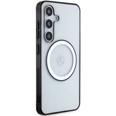 4. Mercedes Printed Logo MagSafe case for Samsung Galaxy S24 - transparent