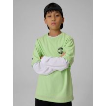 Boy's cotton T-shirt 4F 4FJRSS26TTSHM3905-45S