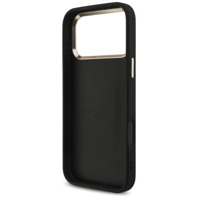 7. Guess 4G Big 4G Classic Logo Case for iPhone 17 Pro Max / 18 Pro Max - Black and Gold