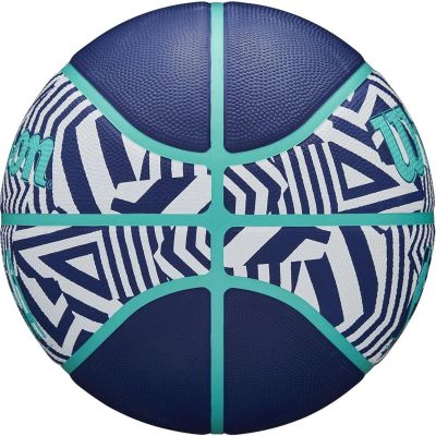 3. WILSON NBA DRV PLUS DAZZLE CAMO BSKT INDIGO BASKETBALL S.7