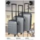 20. SET OF 3 SUITCASE 18, 22, 26 INCHES SILVER SLAZENGER