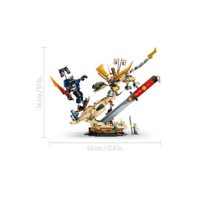 5. LEGO Ninjago 71871 - Dragon Blade Battle