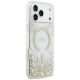 4. Guess Resin Bottom Glitter MagSafe Case for iPhone 18 Pro Max / 17 Pro Max - Gold