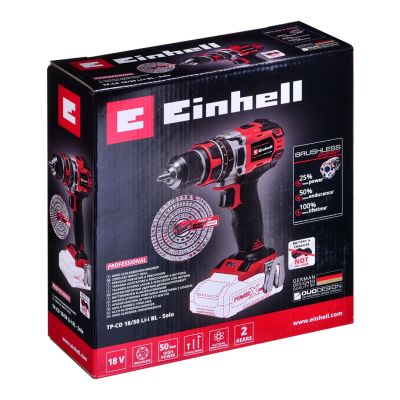 7. Cordless drill/driver TE-CD 18/50 LII BL Solo EINHELL
