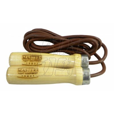 Masters leather skipping rope - Sbr-Ł 14182-Ł