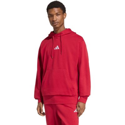 Men's adidas Essentials Feelcozy Hoodie red KC0907
