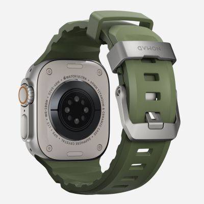 3. Nomad Rocky Point Band Natural Leather, Titanium