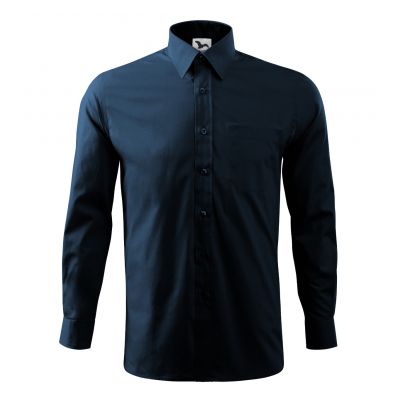 2. Men's Style LS Shirt (Navy Blue)