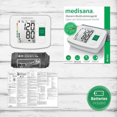 20. Medisana BU 512 upper arm blood pressure monitor