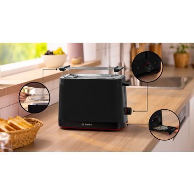 2. BOSCH TAT 3M123 Toaster