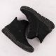 6. Women's insulated black ankle boots Rieker 55069-00