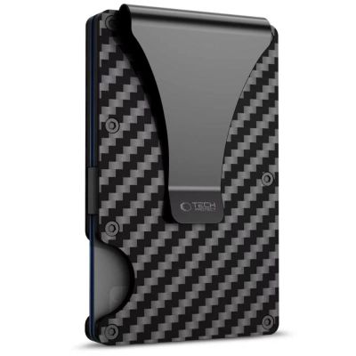 Tech-Protect Thorn RFID Carbon Wallet - Black