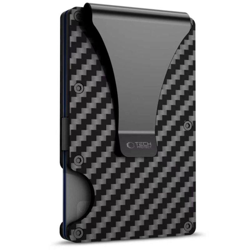 Tech-Protect Thorn RFID Carbon Wallet - Black