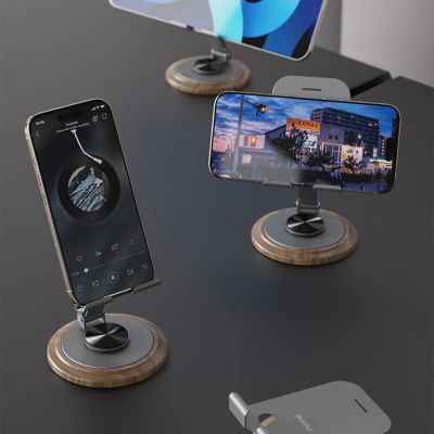 11. Dudao F17M 360° metal phone stand - gray