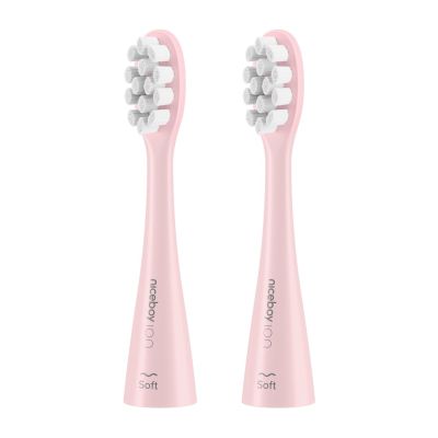 Niceboy SONICPINK toothbrush head 2 pcs. Pink