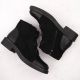 17. Women’s Black Suede-Look Ankle Boots with Warm Lining M.Daszyński SA252-4