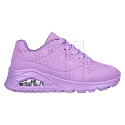 2. Skechers Uno Gen1 shoes - Neon Glow Jr 310525L-LAV