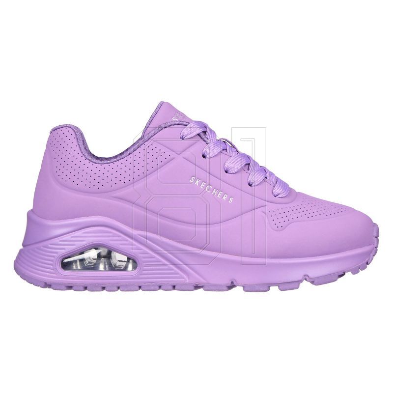 2. Skechers Uno Gen1 shoes - Neon Glow Jr 310525L-LAV